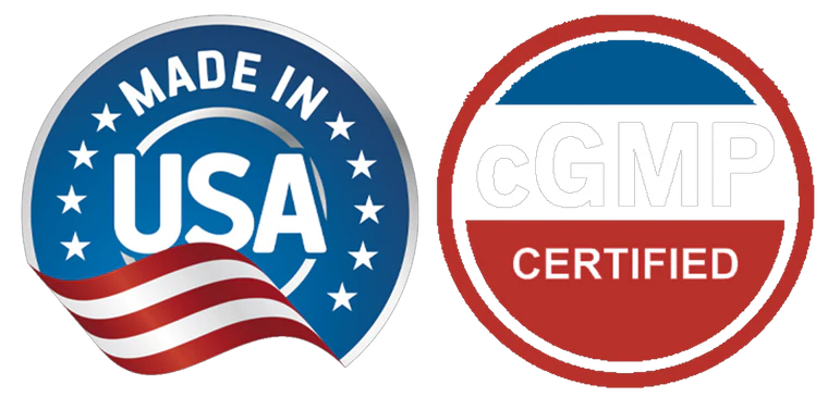 cGMP Certified Made in USA